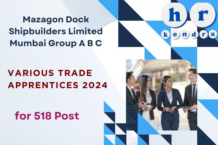 Various Trade Apprentices 2024