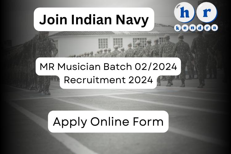 Indian Navy MR Musician 2024