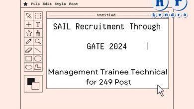 SAIL Management Trainee Technical Recruitment