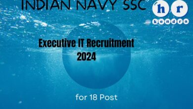 Indian Navy SSC Executive