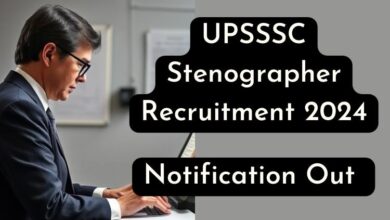 UPSSSC Stenographer Recruitment 2024